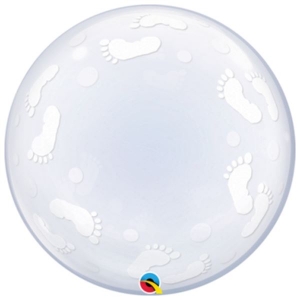Baby Footprints Deco Bubble | 61cm