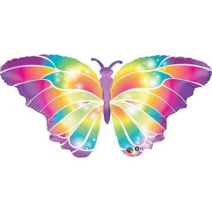 Luminous Butterfly Supershape Balloon | 111cm