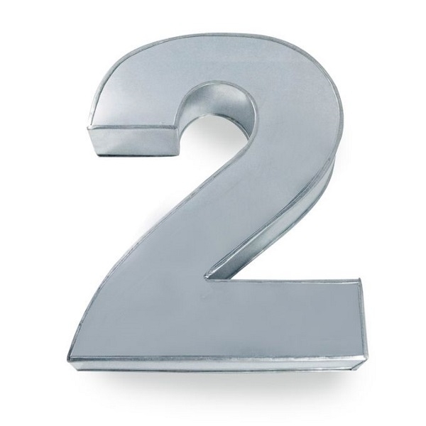 Number 2 Cake Tin