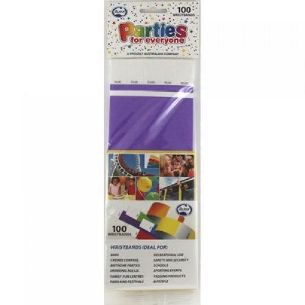 Wristbands | Assorted Colours | Pk 100