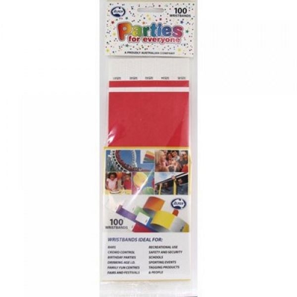 Wristbands | Assorted Colours | Pk 100
