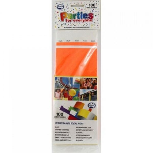 Wristbands | Assorted Colours | Pk 100