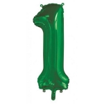 Number 1 Megaloon Foil | 86cm | Multiple Colours