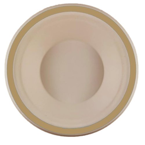 Biodegradable Bowl | Gold | 10 Pack